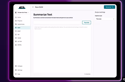 Nota Product Video