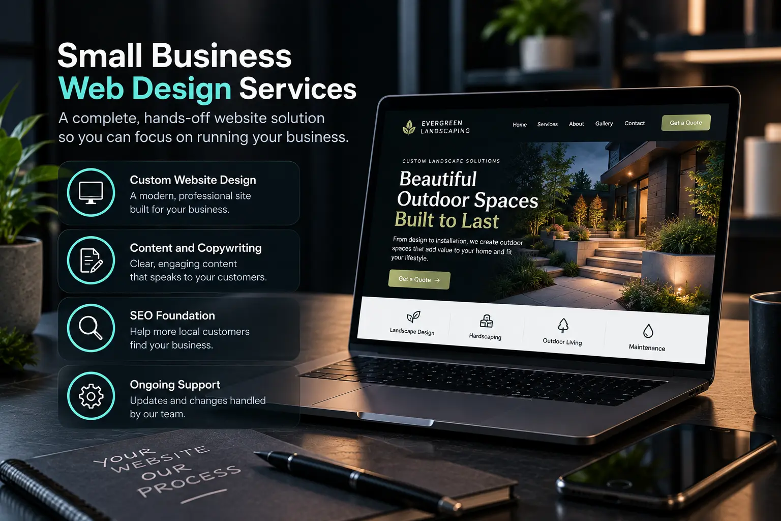 Small Business Web Design Services When You Don’t Have Time to Manage a Project